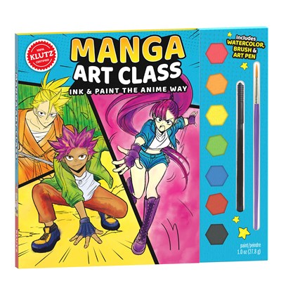 Manga Art Class Activity Book