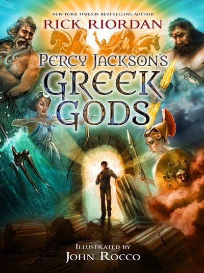 Percy Jackson's Greek Gods Illustrated by Riordan