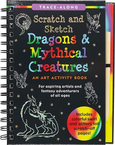 Scratch and Sketch Dragons and Mythical Creatures