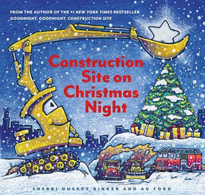 Construction Site on Christmas Night by Rinker