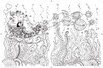A Million Sea Creatures: Marine Cuties to Color by Mayo