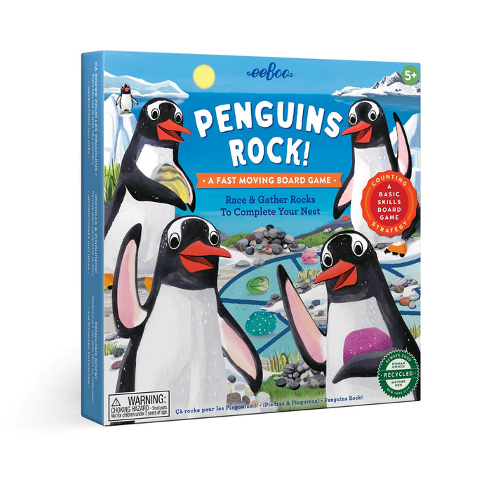 Penguin Rock Game