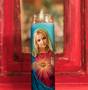 Britney Spears Prayer Candle