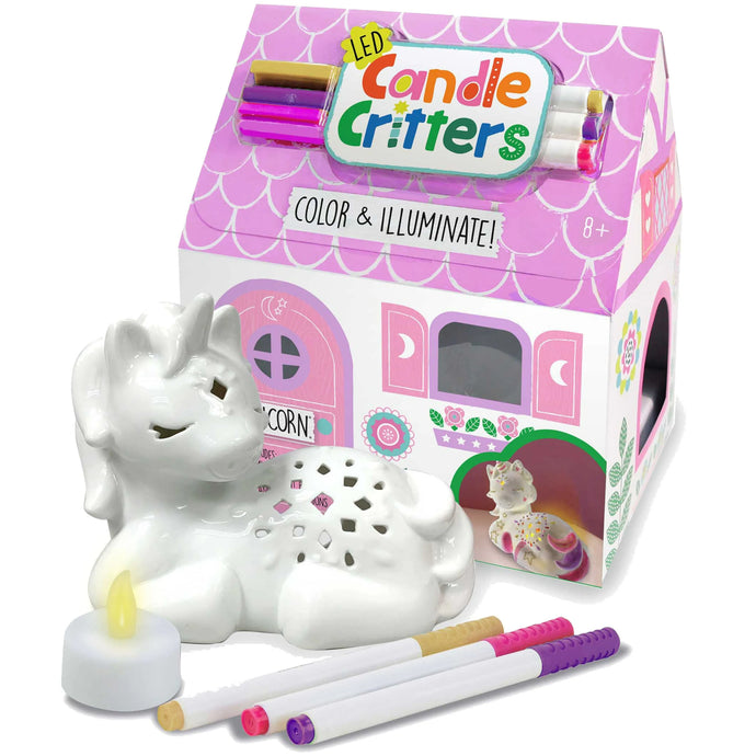 LED Candle Critters Unicorn