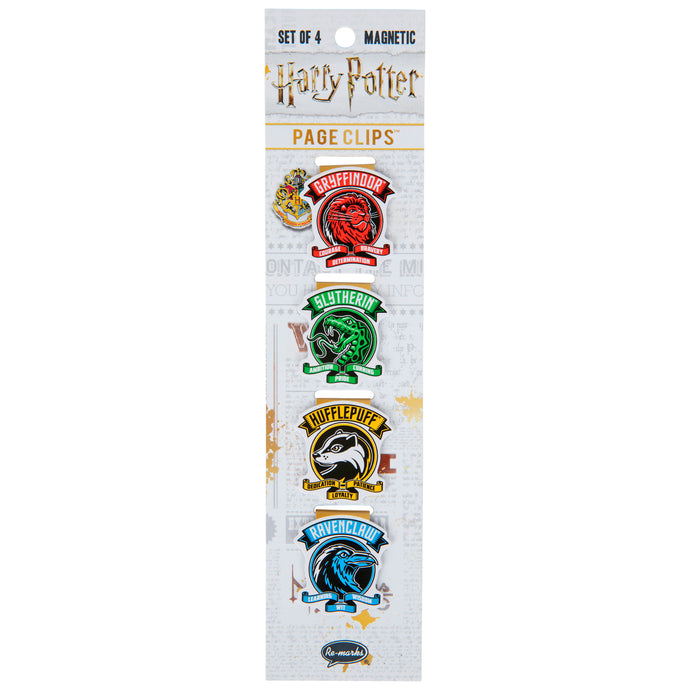 Harry Potter Crests Page Clips