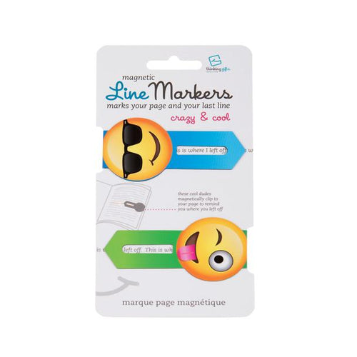 Line Marker Crazy & Cool Bookmarks