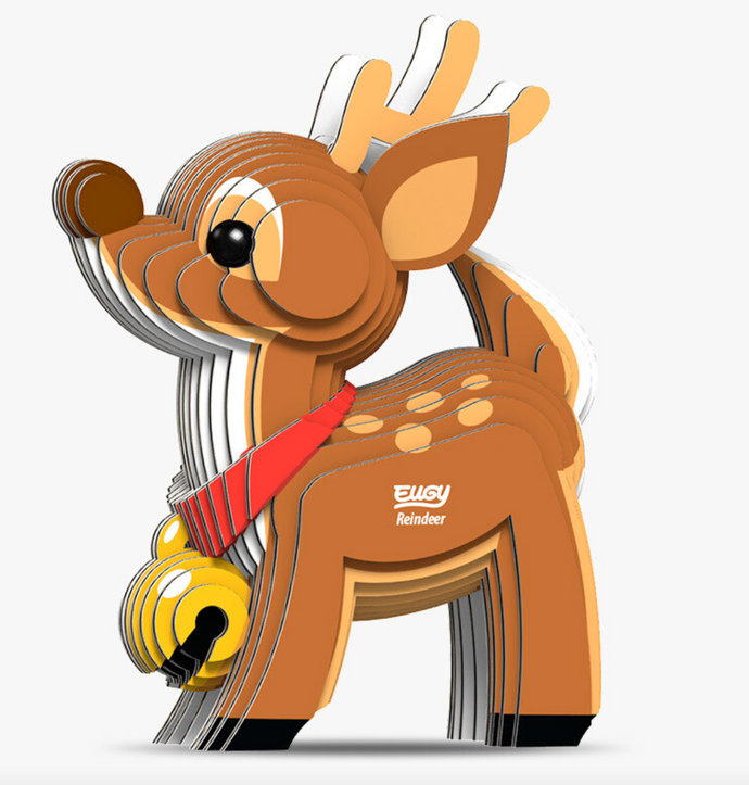 Eugy Reindeer 3D Puzzle Kit