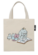 ELEPHANT & PIGGIE Read Kids Tote Bag
