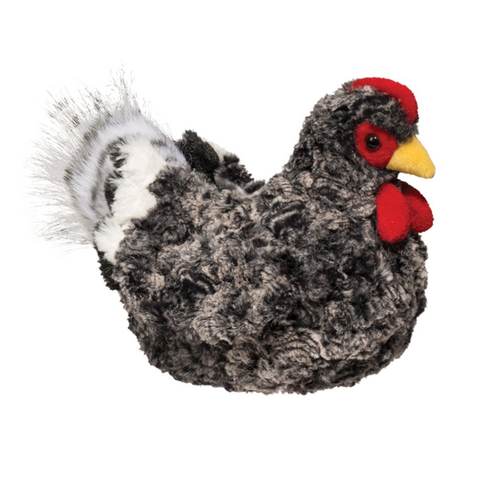 Pepper Black Multi Hen Plush