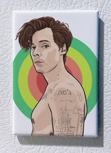 Harry Styles Portrait - Souvenir Magnet