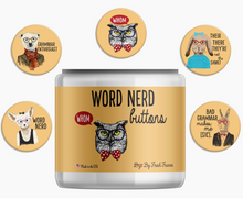 Word Nerd Buttons