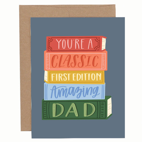 First Edition Dad Father's Day Greeting Card
