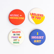 TLE Art & Music Button Set