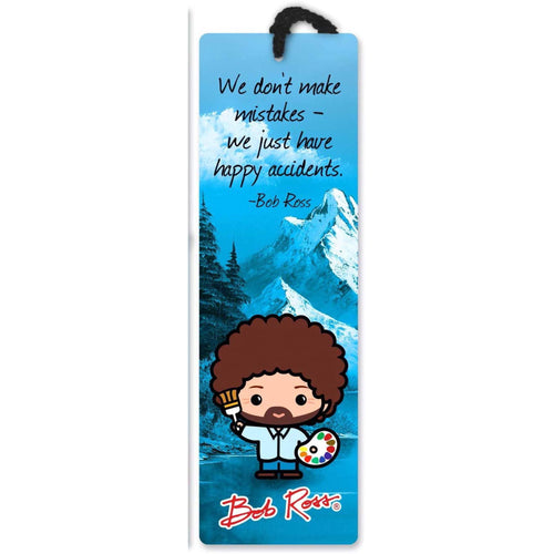 We Don't Make Mistakes Bob Ross Quote Bookmark