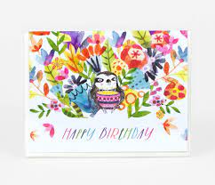 Happy Birthday Sloth Card