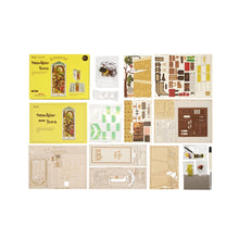 DIY Miniature House Sunshine Town Bookend