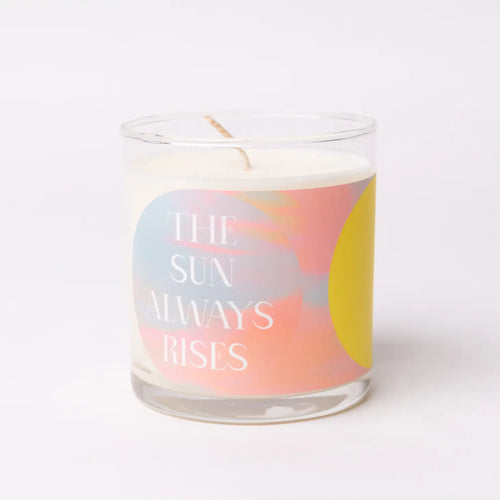 The Sun Always Rises Candle
