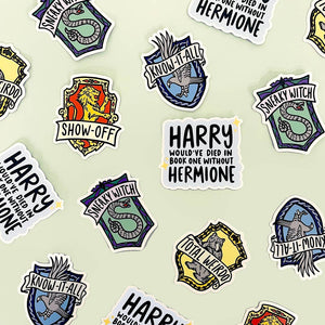Gryffindor "Show-Off" Sticker