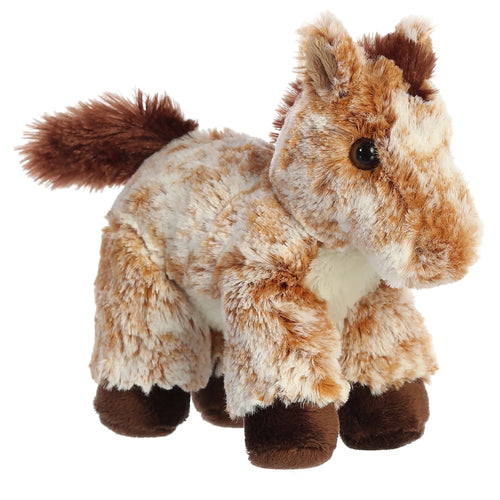 Mocha Horse Mini Flopsie Plush