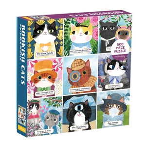 Bookish Cats 500 Piece Puzzle