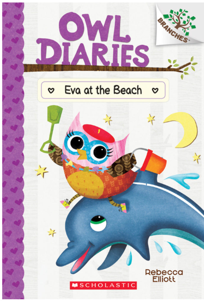 Eva at the Beach (Owl Diaries #14) by Elliott