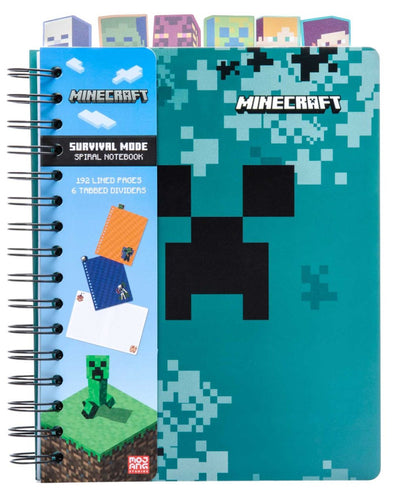 Minecraft Survival Mode Spiral Notebook