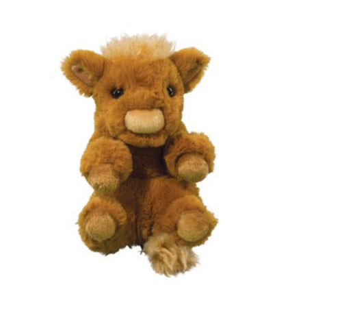 Highland Cow Lil’ Handful Plush