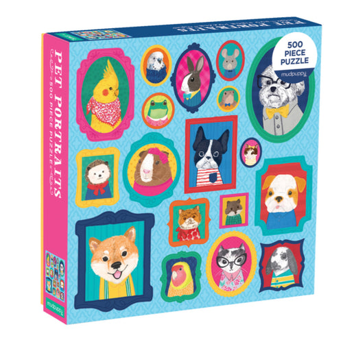 Pet Portrait 500 Piece Puzzle