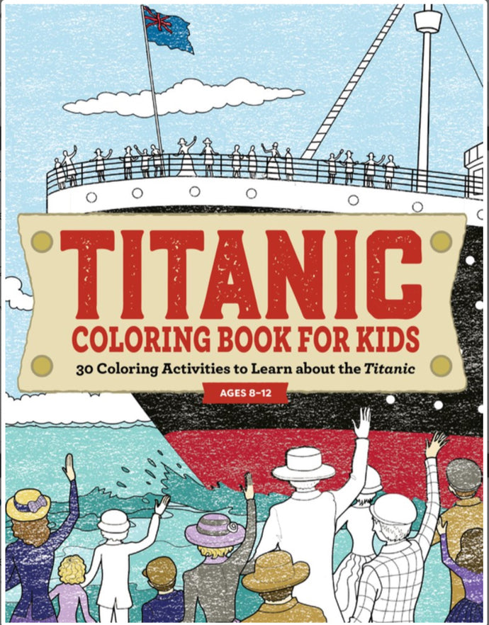 Titanic Coloring Book for Kids