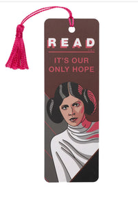 Star Wars Read It’s the Only Hope Bookmark