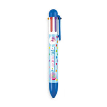 Unique Unicorn 6 Color Click Pen