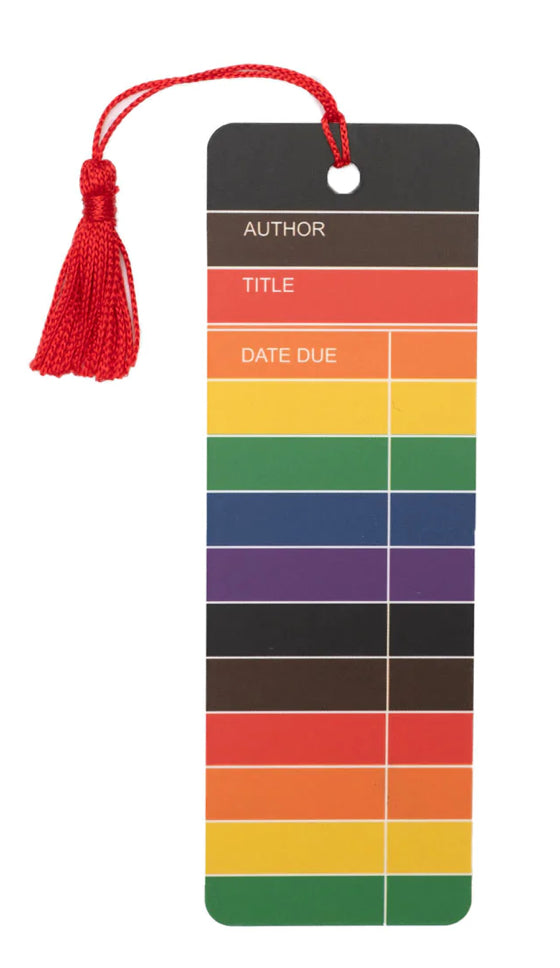 Library Card Pride Bookmark