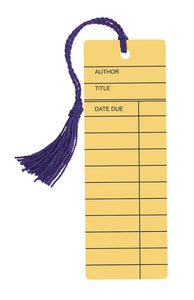 Library Card Bookmark