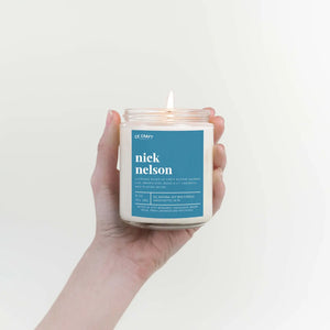 Nick Nelson Scented Candle