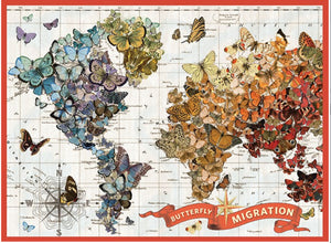 Butterfly Migration-1000 Piece Puzzle