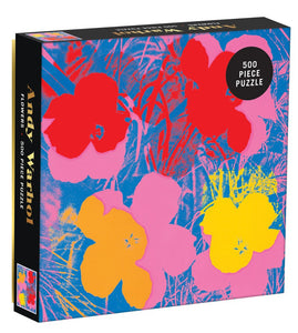 Andy Warhol Flowers-500 PiecePuzzle