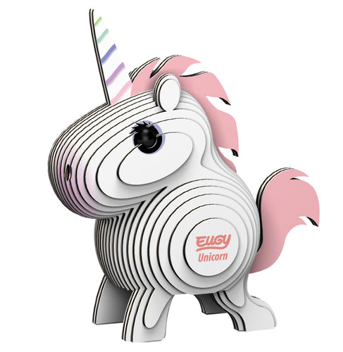 Eugy Puzzle Unicorn 3D Model