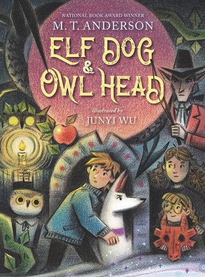 Elf Dog And Owl Head by Anderson