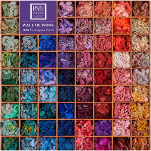 Adult Jigsaw Puzzle: Royal School of Needlework: Wall of Wool 1000-piece Jigsaw Puzzle