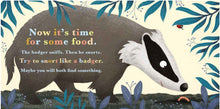 A Year in the Forest Badger by Pietka