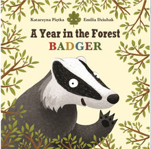 A Year in the Forest Badger by Pietka