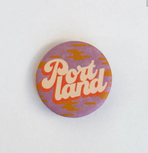 Groovy Portland Button