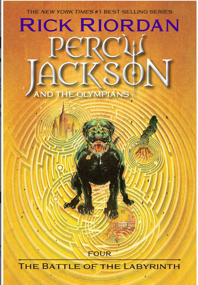 Percy Jackson and the Olympians #4 The Battle of the Labyrinth by Riordan