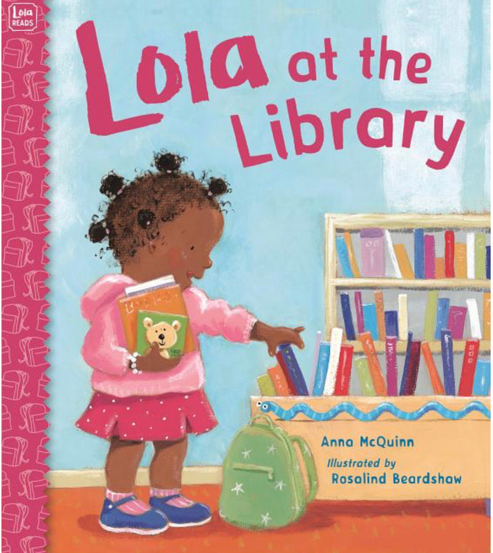 Lola at the Library with Mommy by McQuinn