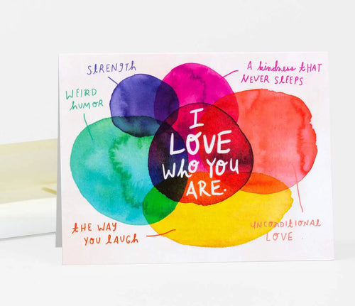 Meera Lee Patel: I Love Who You Are Card