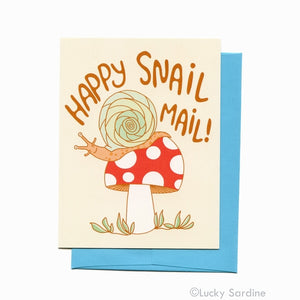Happy Snail Mail! Card